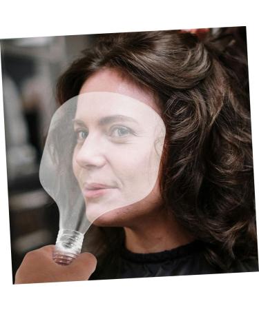 4pi ces Masque Facial Transparent Anti-bu e Pour Teintures Et claboussures Pour Salon Et Barbier - Buy Online on GoSupps.com