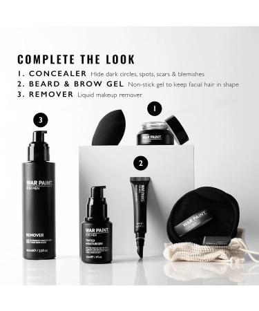 War Paint Men's Skin Smoothing Face Primer - Vegan & Cruelty-Free - Natural Matte Finish - 30ml - Buy Online on GoSupps.com
