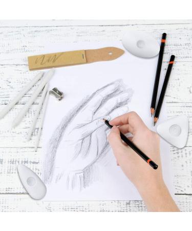 12-Piece Drawing Art Erasers Set - Multi-Shape, Easy Grip & Moldable for Pencil Painting and Sketching - Buy Online on GoSupps.com