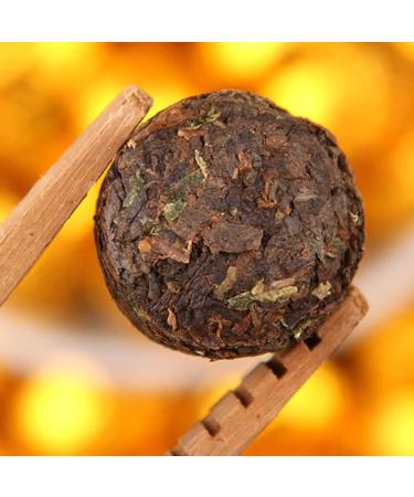 HQZM Greek Puerh Black Thee 500g1764oz Yunnan River The Glutinoous Rist Glutinous River Mini Cleine Tuo Tea - Buy Online on GoSupps.com