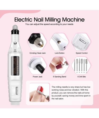 COSCELIA Acrylic Nail Kit with Lamp Acrylic Liquid and 3 Colors Acrylic Nail Powder Electric Nail Files Nail Drill 36 Colors Glitter Powder Acrylic Nail Kits Full Set for Beginners Starter Kit - Buy Online on GoSupps.com