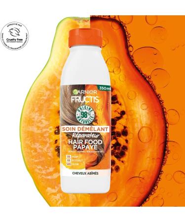 Garnier Fructis Hair Food Papaya Repair Detangler for Damaged Hair 350ml - Buy Online on GoSupps.com