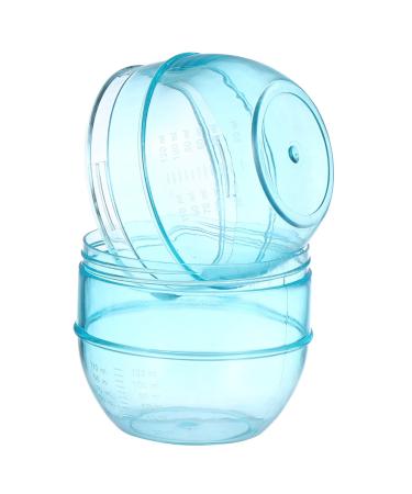 Lurrose Hair Coloring Conditioner Hair Color Mixing Bowl DIY Hair Dye Hair Coloring Plastic Bowl Hair Tint Cup with Scale for Barbershop Hairdressers Hair Styling Tools