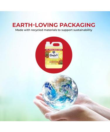 Comfort Sunshiny Days Fabric Conditioner Odour Protection Fabric Softener Stay Fresh Technology Household Supplies Laundry Conditioner(XXL Pack 166 Washes 5L Clothes Freshener by Direct Mart) - Buy Online on GoSupps.com
