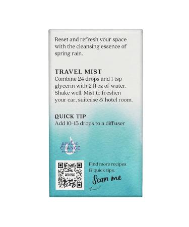 Aura Cacia Spring Rain Essential Oil Blend Boxed 0.25 fl. oz. - Light Aroma No Synthetic Fragrances Spring Rain Essential Oil 0.25 Fl Oz (Pack of 1) - Buy Online on GoSupps.com