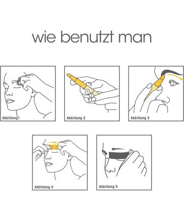 Nads Wax Hair Removal for Eyebrows - Natural Wax with Precision Applicator | International Shipping Available - Buy Online on GoSupps.com