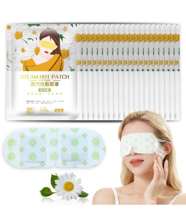 Guidre Pack of 20 heated steam eye masks - Hot compress aid for eyes - Steam sleep mask for puffy eyes - Relaxation and dark circles - Eye care