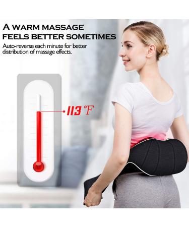 Shiatsu Neck and Back Massager with Heat - Viktor Jurgen | Relaxation Gift for Men - Ideal Shoulder Massager - Buy Online on GoSupps.com