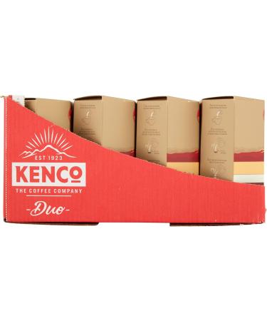 Kenco Duo Cappuccino Caf instantan non sucr 6 x 4 (total de 24 portions) - Buy Online on GoSupps.com