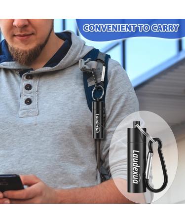 High Fidelity Concert Ear Plugs | 2 Pairs of Noise Reduction Ear Protection for Musicians | Light Blue & Black | Ideal for Concerts Festivals & Motorcycles - Buy Online on GoSupps.com