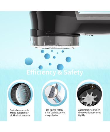 Buy JUEYINGBAILI Fabric Lint Shaver - Electric Sweater Fuzz Remover Battery Operated 80% Faster 3 Shave Heights for Clothes Lint Balls & Pills - International Shipping Available - Buy Online on GoSupps.com