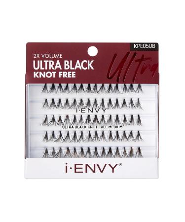 Kiss Envy Knot Free Medium 70 Lashes  Ultra Black 70 Count (Pack of 1) - Buy Online on GoSupps.com