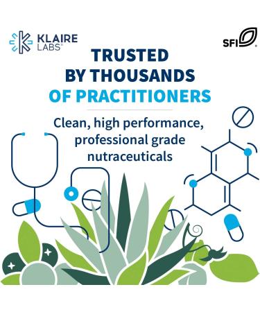 Klaire Labs CDP Choline 250mg - Soy-Free Cognizin Citicoline Supplement - Memory, Focus & Attention Support - 60 Capsules - Buy Online on GoSupps.com