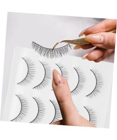 Beavorty Cat Eye Lashes 10 Pairs Short False Eyelashes Eye Mascara Makeup Mascara Lash Cosmetics Women Lashes Natural Look Pesta as Natural 1 count (Pack of 1) Black 2x2pcs - Buy Online on GoSupps.com