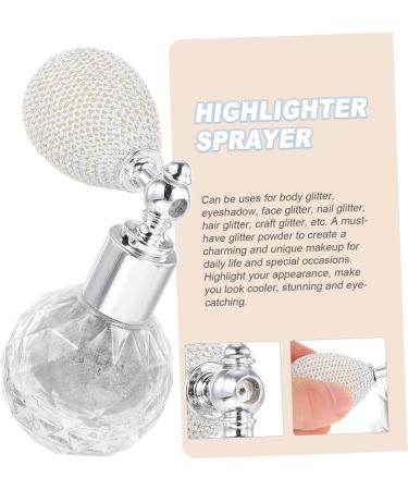 NOLITOY 2 Pcs Body Air Bag Powder Highlighter Hair Perfume Sparkle Powder Sprayer Makeup Travel Flash Bottle Silverx2pcs mediumx2pcs - Buy Online on GoSupps.com