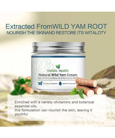 Wild Yam Cream Organic Wild Yam Cream for Menopause Support Hormone Harmony Women Wild Yam Root Cream Skin Moisturizer - Buy Online on GoSupps.com