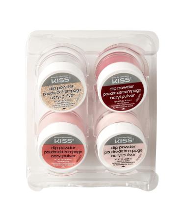 KISS Salon Dip Color System Powder Palettes Set - Rose Garden Collection (4 Pack) - Buy Online on GoSupps.com