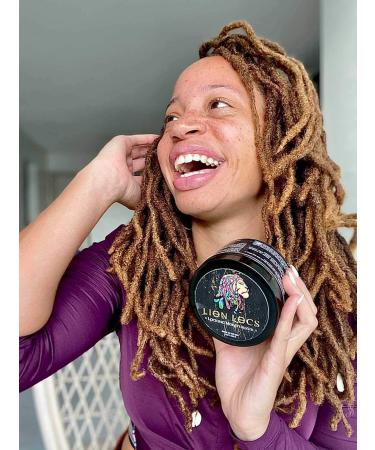 Lion Locs Firm Hold Dreadlock Gel Cream - 8oz Residue-Free for Dreads, Braids & Locks - Buy Online on GoSupps.com