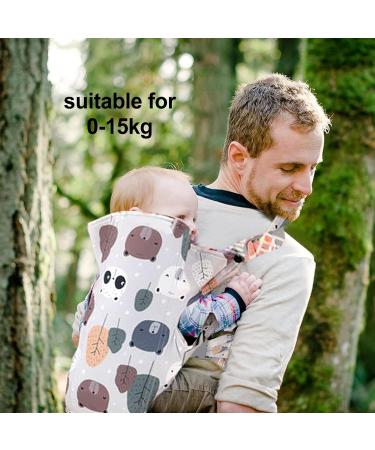 Liuer Baby Carrier for Newborns - Portable Breathable Convertible Carrier for Infants & Toddlers (3-15kg) - Front & Back Support White - Buy Online on GoSupps.com