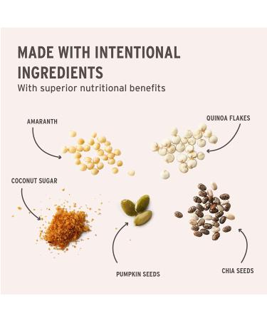 Purely Elizabeth Cinnamon Peanut Butter Granola - Grain-Free, Keto, Vegan, Gluten-Free - 8oz (Pack of 6) - Buy Online on GoSupps.com