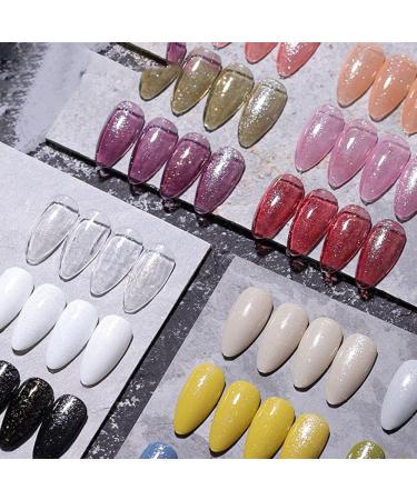 15ML Nail Phototherapy Gel Nail Varnish UV Nail Gel Colorful Nail Gel Top Coat Gel Gel Nail Polish Shiny Glitter - (Color: 9) - Buy Online on GoSupps.com