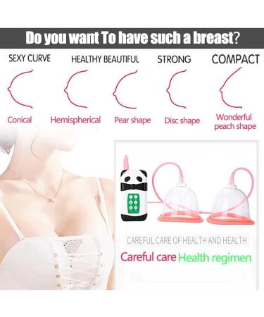 Vanenfere Dual Cup Electric Breast Enlargement Device - USB Vacuum Massage for Breast Care & Anti-Sagging - Enhance Your Bust Size Safely - Buy Online on GoSupps.com