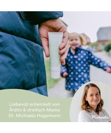 boep wind and weather cream for babies and children | Natural vegan cosmetics developed by a doctor | Baby balm cream protection against cold face and body | Wind and weather balm (50 ml) - Buy Online on GoSupps.com