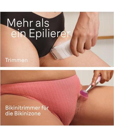 Buy Brown Silk- pil 7 Epilator for Women | Long-Lasting Hair Removal & Bikini Trimmer | 7-210 White/Flamingo Rosa - International Shipping Available - Buy Online on GoSupps.com