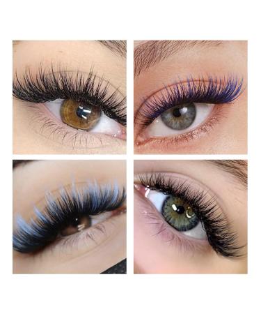 NEWCOME Mixed Multicolored Lashes 0.07MM - Ultra-Fine Natural Volume Boost | Hypoallergenic & Versatile for All Eye Shapes (C 12MM - Buy Online on GoSupps.com