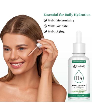 3 Pack Balancing Hyaluronic Acid Serum with Tea Tree & Centella Asiatica - Hydrate & Soothe - 30ml Each - Buy Online on GoSupps.com