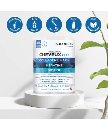 Granions Pro Keracys Cheveux 4en1 300 g - Buy Online on GoSupps.com
