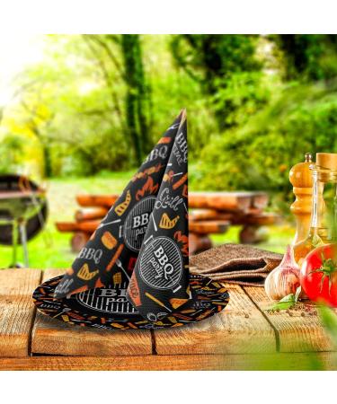PAW 3-Layer Black Napkins 33x33 cm - 20 Pack Water-Based Colors | Perfect for Celebrations BBQs and Parties - Buy Online on GoSupps.com