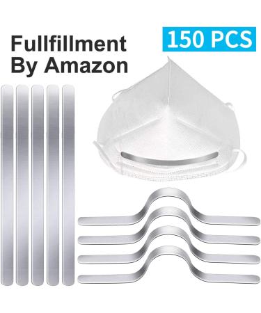 Nose Bridge Strip 150PCS Shed Protector Aluminum Strips(Specs: 0.02X0.2X3.54 inch) for DIY Mask Handmade Crafting Making Nose Bridge Clip - Buy Online on GoSupps.com