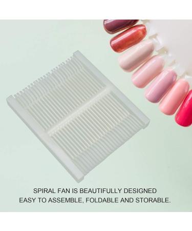 48 Colors Nail Display Chart - Spiral Nail Art Holder Color Card for Salon & Shop | International Shipping - Buy Online on GoSupps.com