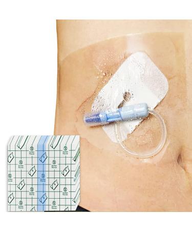 Adhesive Waterproof Bandage Cover Transparent Stretch Bandage Film Dressing Clear Shower Protector Film Large Disposable Stretch Bandage Cover 3 Sizes 30 Sheets (Large (with No Gauze))