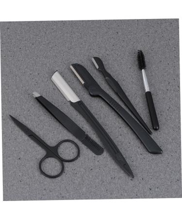 MAGICLULU Eyebrow Trimming Set | Tweezers Scissors & Razor for Perfect Brows | International Shipping Available - Buy Online on GoSupps.com
