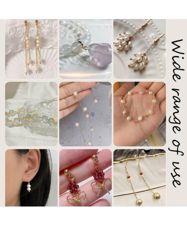 700 Pcs 2 Inch Flat Head Pins for DIY Jewelry Making - Gold Metal Findings for Earrings, Bracelets, Necklaces - Craft Supplies - Buy Online on GoSupps.com