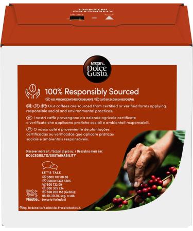 NESCAF Dolce Gusto Americano Intenso (3x16's) - 48 Cups - Buy Online on GoSupps.com