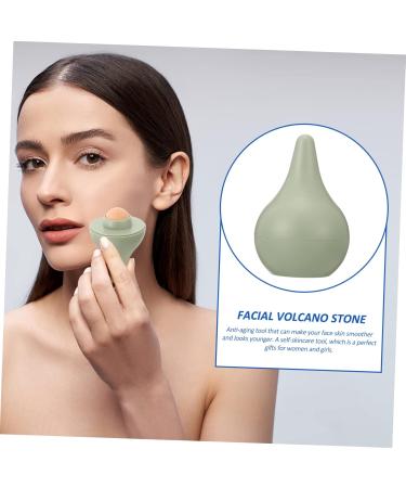 MAGICLULU Oil-absorbing Ball Rolling Volcano Nutragina Healthy Skin Roller Wheels Massaging Volcano Stone Volcanic Roller Skincare Roller Oil Absorbing Face Roller Rollators Oil Control Tool 7.5X5X5CM Green - Buy Online on GoSupps.com