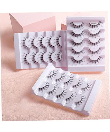 FRCOLOR 5 Pairs Diamond Eyelashes Girls Lashes Natural False Lashes Fluffy Colorful Decor Lash Decor Lash Extensions Fake Eyelashes Natural Look Miss Christmas Fiber Extend - Buy Online on GoSupps.com