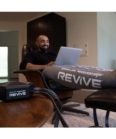 Recoverycare Revive M2 Gear Pack - Full Leg Compression Cuffs & Console for Pain Relief & Fatigue Recovery - Buy Online on GoSupps.com