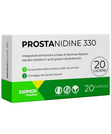 Prostate For Men | Saw Palmetto Hair | Contributes To Prostate Function And Urinary Comfort | Promotes Urinary | 20 Capsules | J.Armor Pharma Dietary Supplement