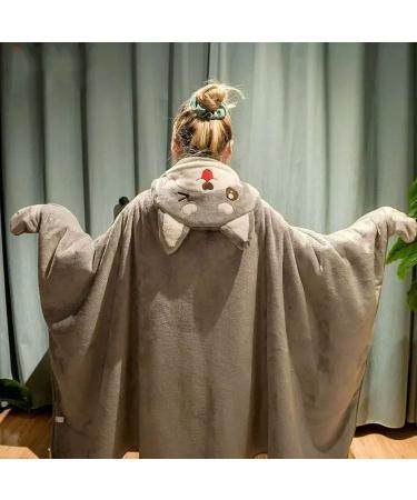 Cuddly blanket with sleeves blanket to put on sweatshirt warm and cozy ceiling with sleeves adult sleeve ceiling bearable soft warm blanket suitable for putting on gifts for women #1 thin child thing child #1 1