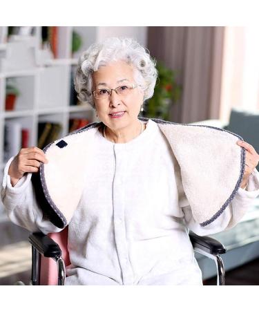 Shoulder Warm Blanket Thickened Wheelchair Care Shawl Plush Throw Blanket Scarf Neck Shoulder Blanket Pad Warm Blanket Cloak Shoulder Blanket - Buy Online on GoSupps.com