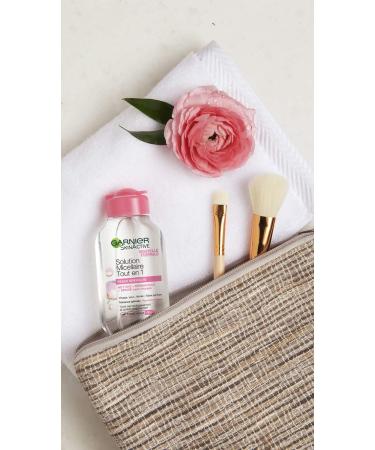 Garnier SkinActive Solution Micellaire Tout en Un Tous Types de Peaux M me Sensibles Format Voyage 100 ml (Pack of 2) 100ml tous types de peaux - Buy Online on GoSupps.com