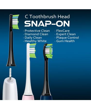 AYAITEE Replacement Brush Heads Compatible with Philips Sonicare 7900 Toothbrush fit DiamondClean 9000 ProtectiveClean 4300-8 Pack Toothbrush Heads White White 1 count (Pack of 8) - Buy Online on GoSupps.com