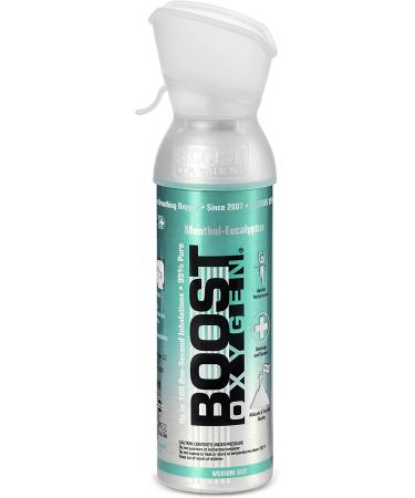 Boost Oxygen 5-Liter Natural Canister 3-Pack for High Altitudes & Athletes - Menthol Eucalyptus - Buy Online on GoSupps.com