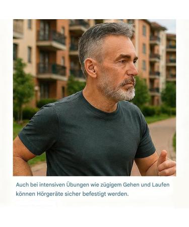 Hearing Amplifier Mounting Clip 4 Pieces Comfortable Flexible Clip Nonslip Ear Amplifier Strap for Daily Use Training Sports Work Sleeping Social Events - Buy Online on GoSupps.com