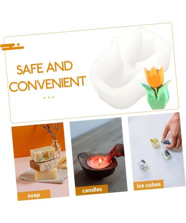 VILLCASE 3pcs Candle Mold White South Korea 3D Manual Silica Gel - Buy Online on GoSupps.com