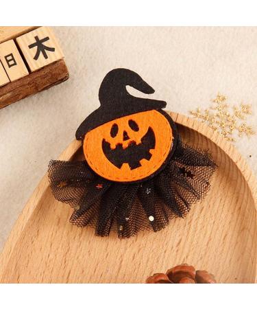 Hairpin Pumpkin Skull Ponytail Hair Clip Headwear Cosplay Halloween Christmas Party B - Buy Online on GoSupps.com